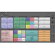 Quick DMX IR Remote Telecomando opzionale per Rack 1024