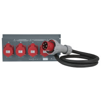 PSA-63A4C 4 x MCB - uscita CEE