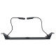 19 Inch Rackmount Light 1U - 2x LED bianco a collo d’oca