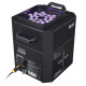 M-9 Jet Macchina fumo effetto CO₂ 1800 W con LED RGBAW