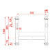 H-Downrigger Alluminio - G