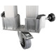 Mammoth Dex Double Leg Insert Swivel Wheel