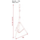Light Stand Aluminium (incl. Spigot Adapter) Adattatore spigot incluso