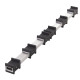 Truss Carrier for Pro-30 Alluminio con gomma nera