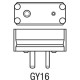 GY16 Osram 240 V 2000 W