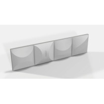 3D Deco Panel Double Wave