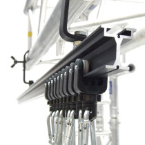 Eurotrack - Rail, Black 500 cm (L) - anodizzato