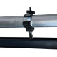 Semiaccoppiatore Eurotrack con bullone nero M10x35 e dado scorrevole