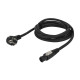 Cavo di alimentazione da powerCON TRUE1 a Schuko 3x 2,5 mm²