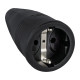Rubber Schuko Connector Female 240 V - CEE 7/VII