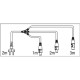Schuko to Neutrik powerCON splitter 3-way 5 m