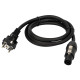 Power Pro True female Connector to Schuko 3x 1.5 mm² 1,5 m