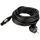 Cavo di alimentazione da powerCON a Schuko 3x 1.5 mm²