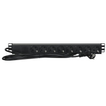19" 1U Main Power Strip 8 8 prese