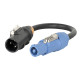 Power Pro True Out to Power Pro In 3x 1.5 mm² 0,25 m