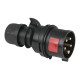CEE 16 A/400 V 5-pin Plug male Nero - IP44