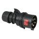 CEE 32 A/400 V 5-pin Plug male Nero - IP44