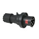 CEE 125 A/400 V 5-pin Plug male Nero - IP67