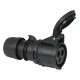 CEE 16 A/240 V - 3P Plug female Nero - Turbo Twist - IP44