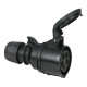 CEE 16 A/400 V 5-pin Plug female Nero - IP44