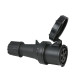 CEE 63 A/400 V 5-pin Plug female Nero - IP67