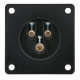 CEE 16 A/240 V - 3-pin Socket male Nero - IP44