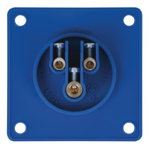 CEE 16 A/240 V - 3P Socket female Blu - IP44