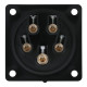 CEE 16 A/400 V 5-pin Socket male Nero - IP44