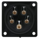 CEE 32 A/400 V 5-pin Socket male Nero - IP44