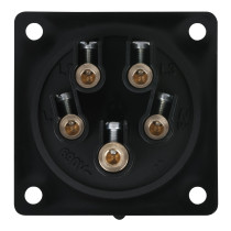 CEE 16 A/400 V 5-pin Socket female Nero - IP44