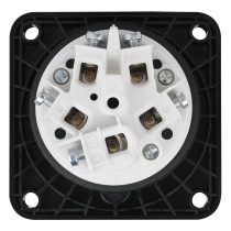 CEE 63 A/400 V 5-pin Socket female Nero - IP67