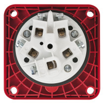 CEE 63 A/400 V 5-pin Socket female Rosso - IP67