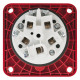 CEE 63 A/400 V 5-pin Socket female Rosso - IP67