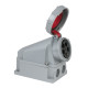 CEE 63 A/400 V 5P Wallmount - female Rosso - IP67