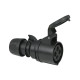 CEE 16 A/400 V 4-pin Plug female Nero - Turbo Terminal - screwless - IP44