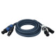Cavo Hybrid FP18 - powerCON & 5-pin XLR