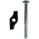 Dado ad alette M8 e bullone con testa a martello per SET Frame