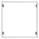 Telaio Superficiale Olympia per Pannelli LED 60 x  60