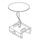 Kit di Sospensione a Soffitto Trifase con Filo da  230 V AC