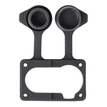 Telaio combinazione ingresso/uscita XLR 5P