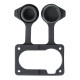 Telaio combinazione ingresso/uscita XLR 5P