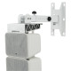 Wall Bracket for Xi-3 Bianco/argento