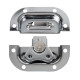 Butterfly Lock small, Polished 80 x 72 mm