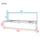 Case for 4x LED Bar