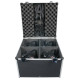 Case for 4x LED Par 56 Linea Value - con cinghie elastiche a gancio e anello