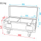 Case for 8x FX Shot & 4x Base Plate 3 scomparti