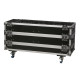Case for 12x Sunstrip Active 3 sezioni impilabili con scomparto per gli accessori
