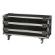Case for 12x Sunstrip Active 3 sezioni impilabili con scomparto per gli accessori