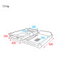 Case for Denon SC-5000 Con spazio per i cavi