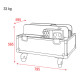 Case for 4x Helix M1000/M1100 Linea Premium